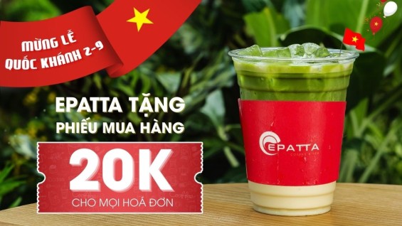 MỪNG ĐẠI LỄ 2/9 - TẶNG PHIẾU MUA HÀNG 20.000Đ MỪNG ĐẠI LỄ 2/9 - TẶNG PHIẾU MUA HÀNG 20.000Đ
