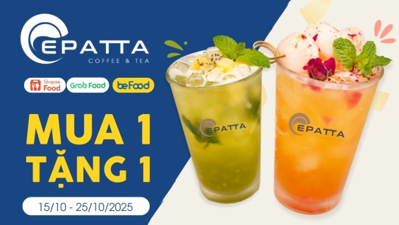 MUA 1 TẶNG 1 TỪ 15/10-25/10/2025 TRÊN APP FOOD MUA 1 TẶNG 1 TỪ 15/10-25/10/2025 TRÊN APP FOOD