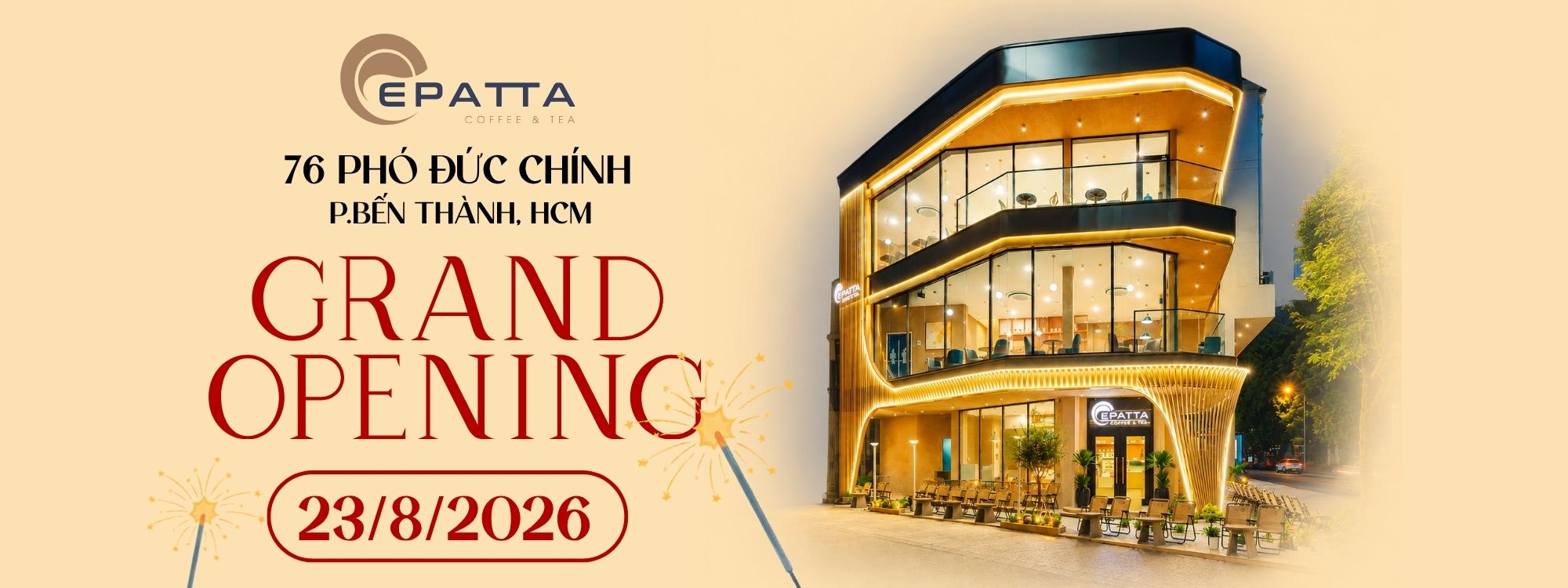 76 khai trương